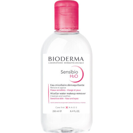 Bioderma Sensibio H2O micellair water voor de gevoelige huid 250 ml