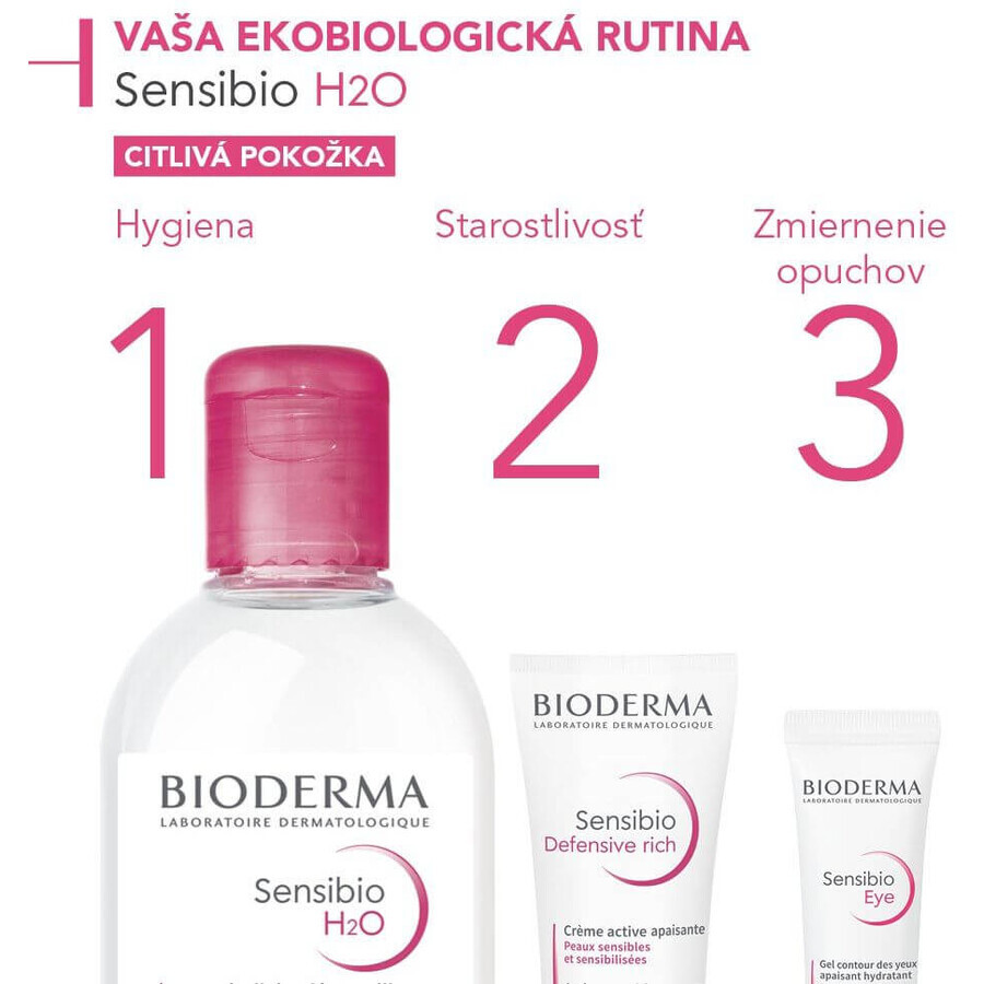 Bioderma Sensibio H2O micellair water voor de gevoelige huid 250 ml