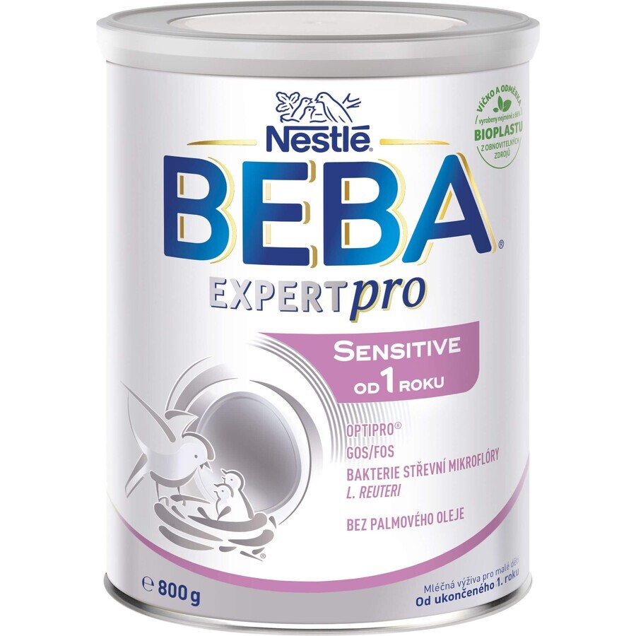 Nestlé Beba EXPERTpro Sensitive, milk formula for toddlers from 1 year of age, 800 g