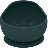 Petite&Mars Silicone bowl with suction cup TAKE&MATCH Misty Green 6m+ 350 ml