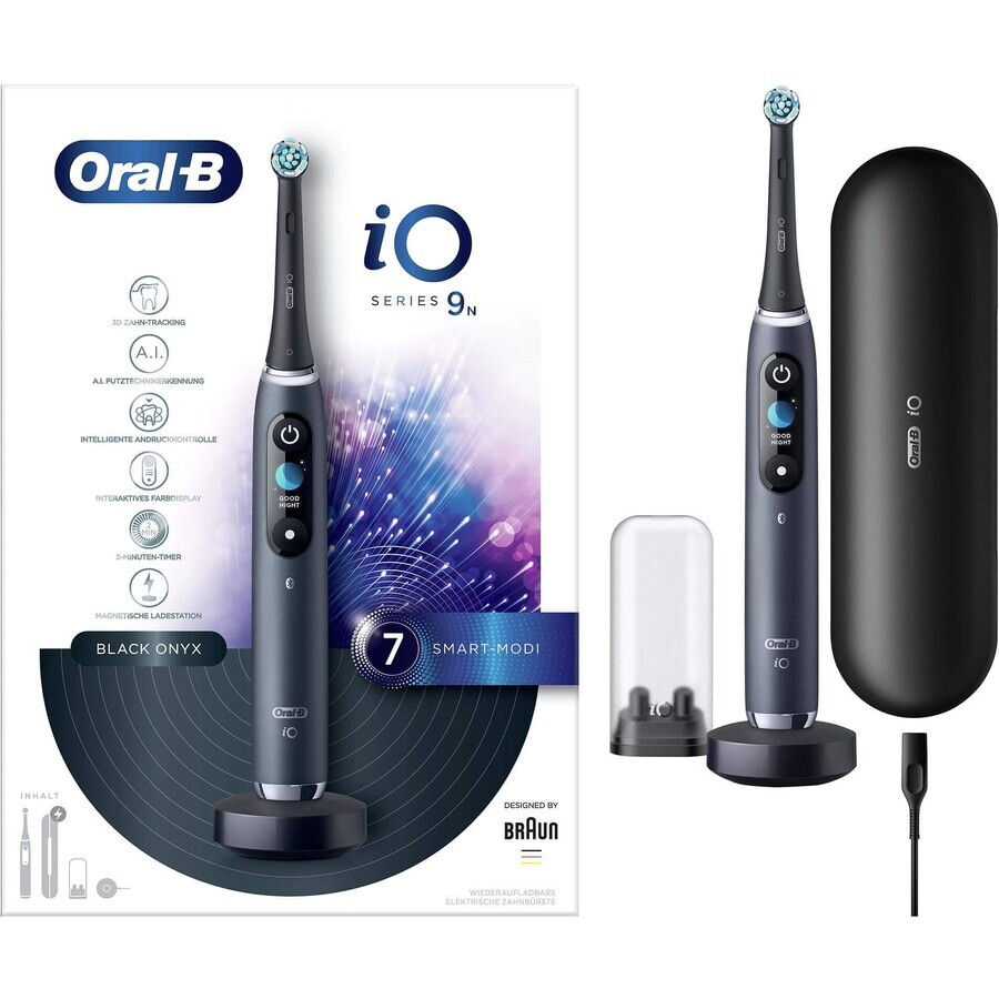 Oral-B iO Series 9 Black Onyx, brosse à dents électrique