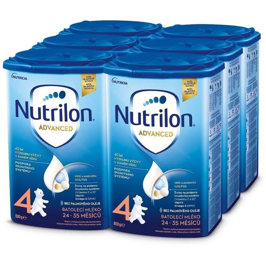 Nutrilon 4 toddler milk infant milk powder 6 x 800 g