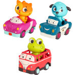 B-Toys Voitures avec lumières et sons 3 pcs