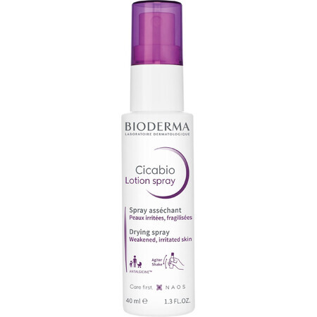 Bioderma Cicabio Lotion spray voor vochtige wonden 40 ml