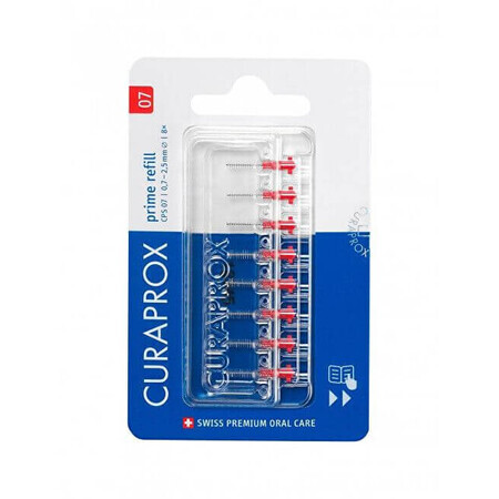 Curaprox Periuță de dinți interdentară de schimb CPS 07 (Prime Refill) 8 buc