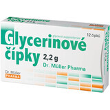 Dr.Muller Glycer.suppositories 2,2g 12 pcs