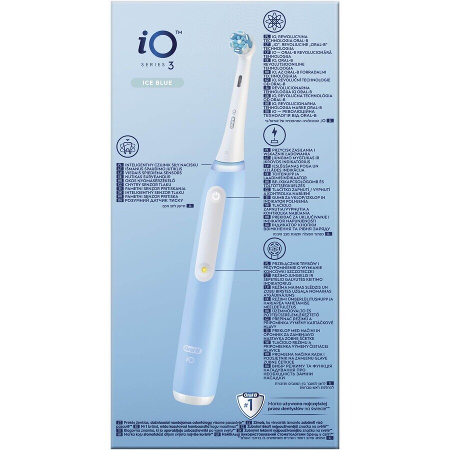 Cepillo eléctrico Oral-B iO 3 Blue