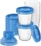 Philips Avent VIA Trays with adapter 10 x 180 ml