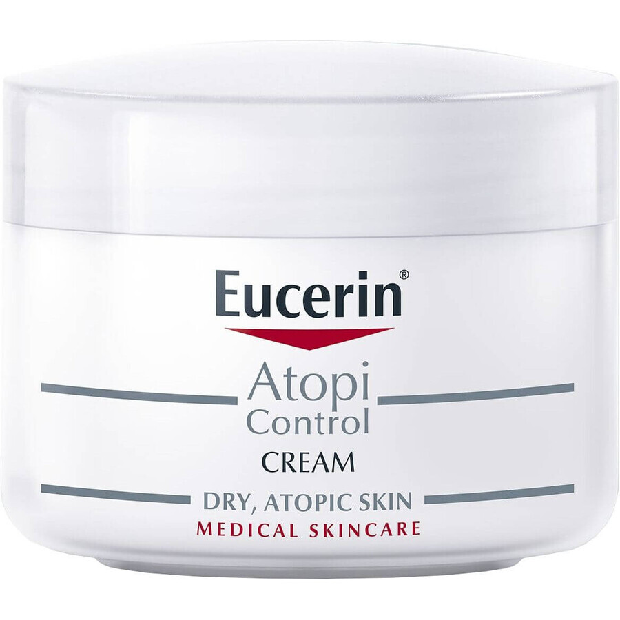 Eucerin AtopiControl Gezichts- en Lichaamscrème voor Droge Huid 75 ml