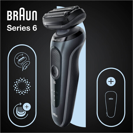 Braun Serie 6 61-N1000 Zwart