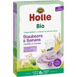 Terci de ovăz organic Holle cu lapte de capră, afine și banane 200 g