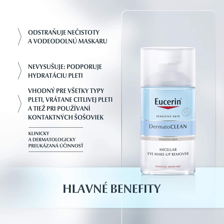 Eucerin DermatoCLEAN Oogreiniging 125 ml