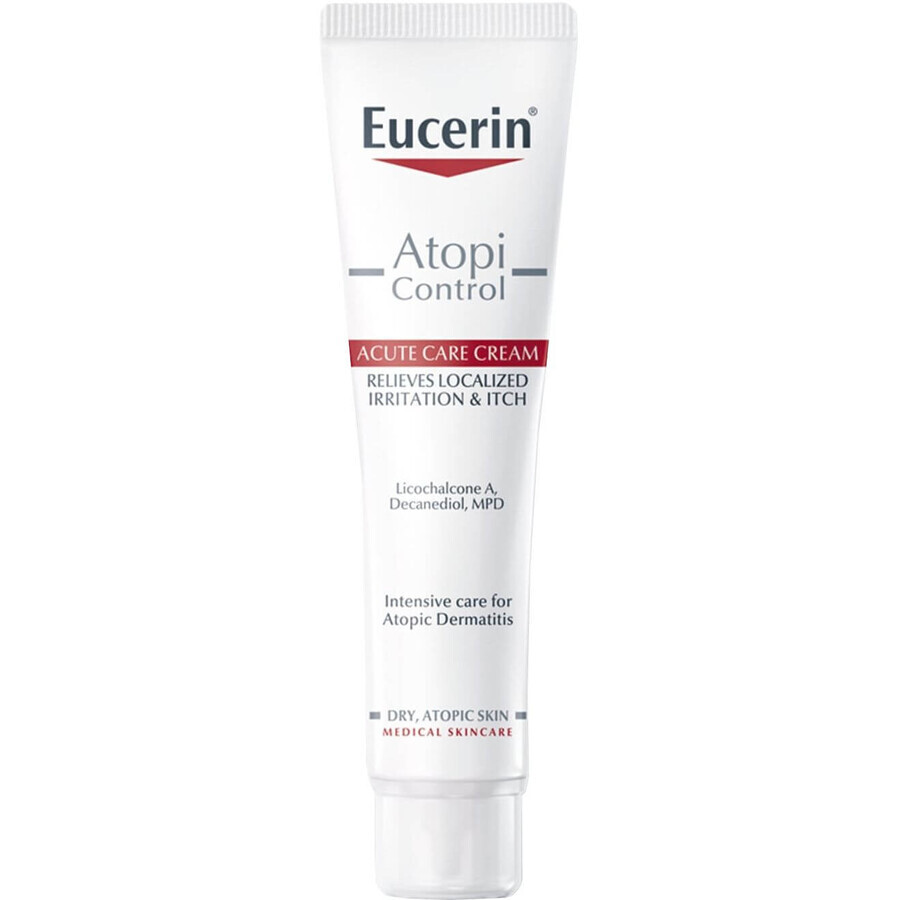 Eucerin AtopiControl ACUTE Droge en Atopische Huidcrème 40 ml