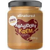 Beurre de cacahuète fin Allnature 500 g