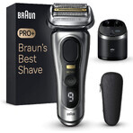 Rasoir électrique Braun Series 9 PRO+, SmartCare, Wet & Dry, 9567cc, silver