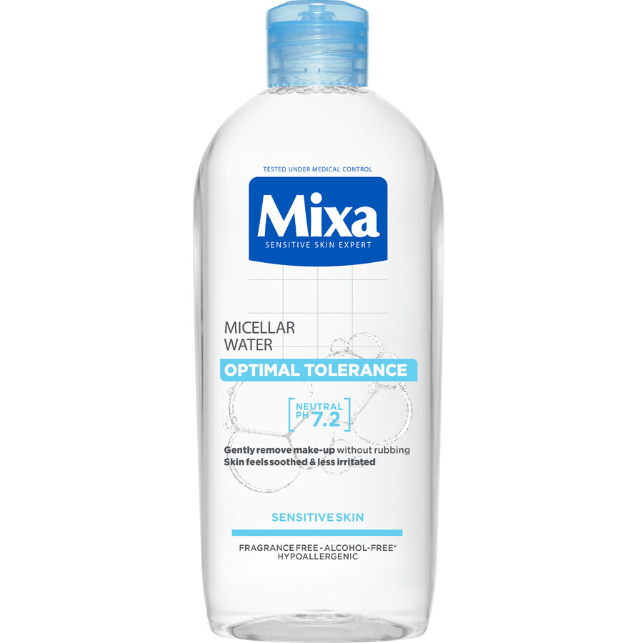 Mixa Optimal Tolerance eau micellaire pour peaux sensibles, 400 ml