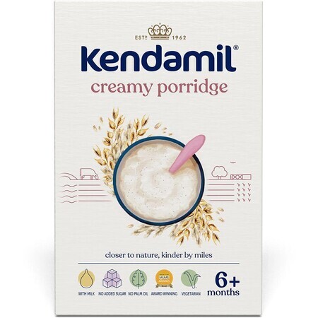 Kendamil Porridge crémeux à l'avoine 6m+, 150 g