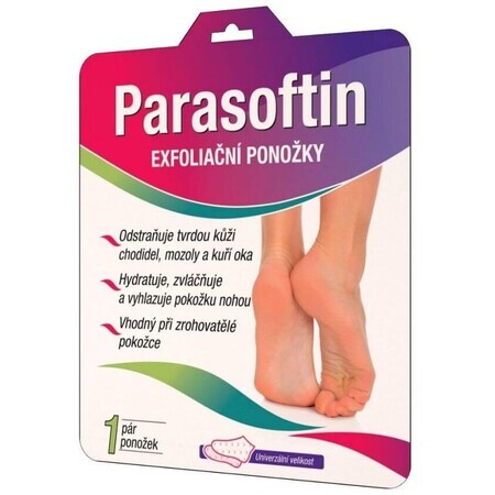 Parasoftin exfoliating socks