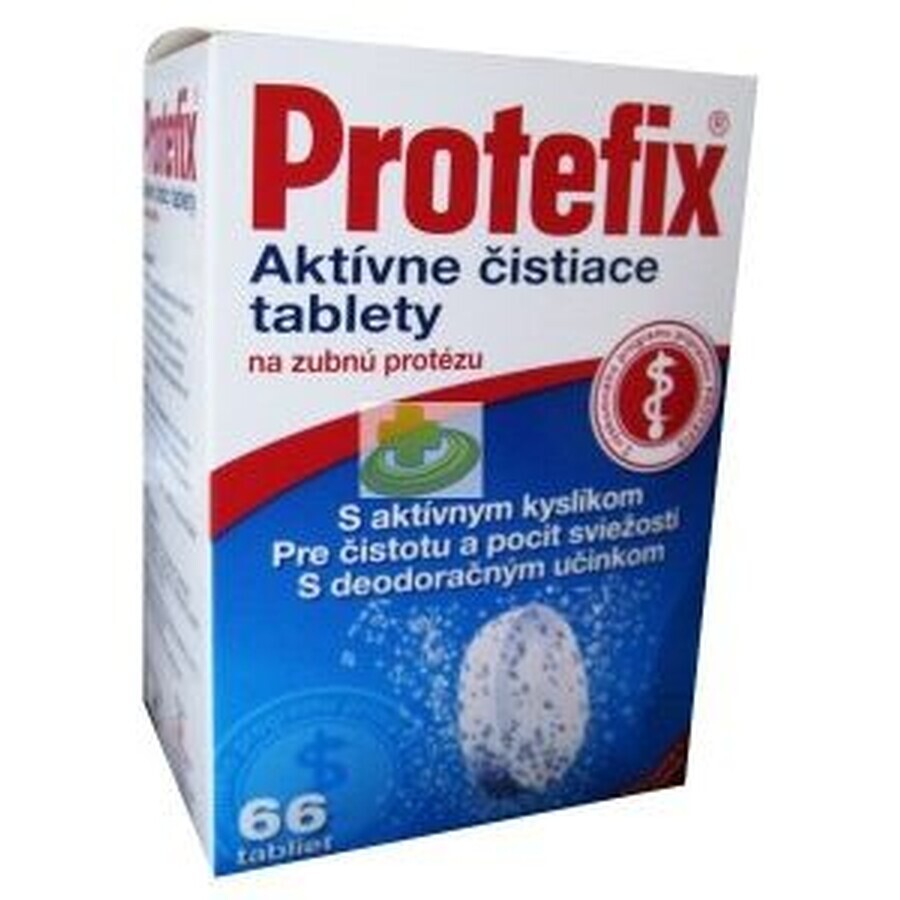 Protefix Active Denture Cleaning Tablets 66 pcs