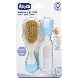 Chicco Blue comb and brush