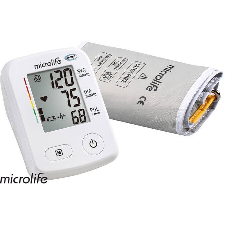 Microlife BP A2 Classic Sfigmomanometro digitale automatico a spalla accurato con adattatore