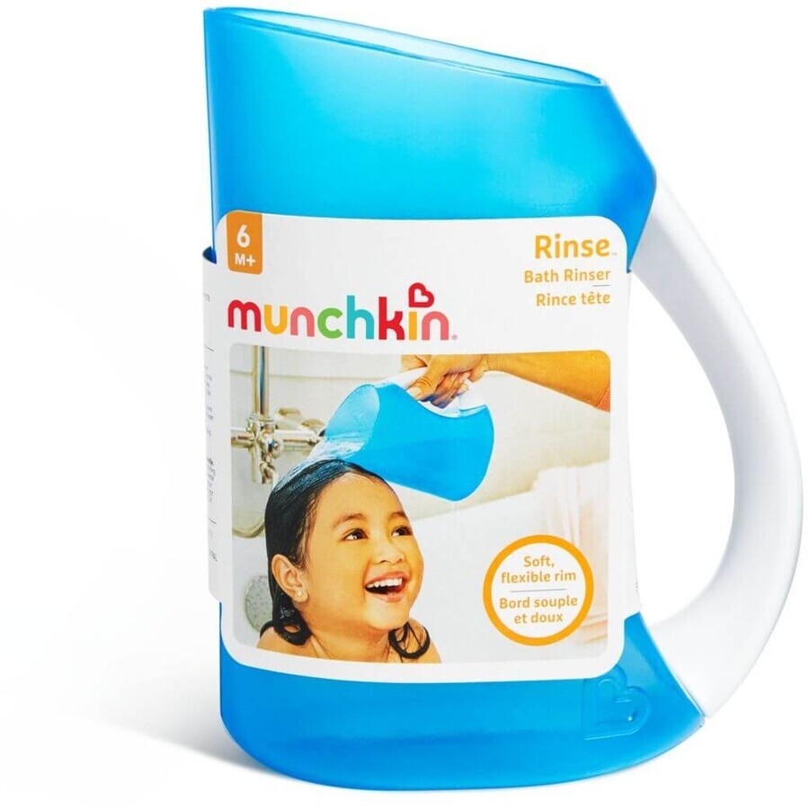 Bac à shampoing Munchkin, bleu