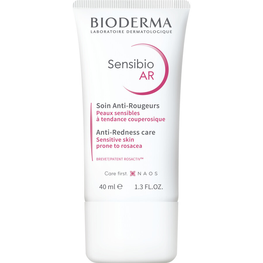 Bioderma Sensibio AR crème pour peaux sensibles et rouges avec rosacée 40 ml