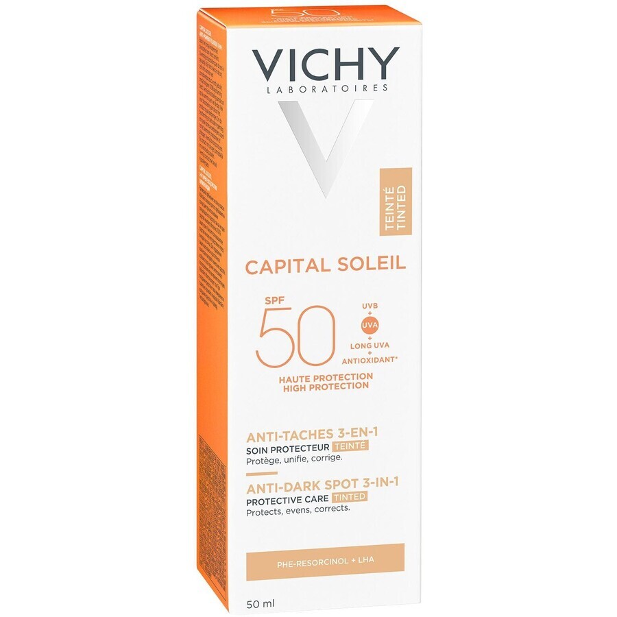 Vichy Capital Soleil ANTI-BLACK SUNBURN SPF 50+ R18 crème 50 ml