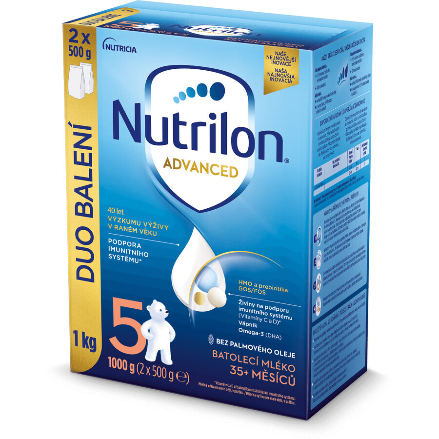 Nutrilon 5 lapte praf pentru sugari pulbere 1000 g