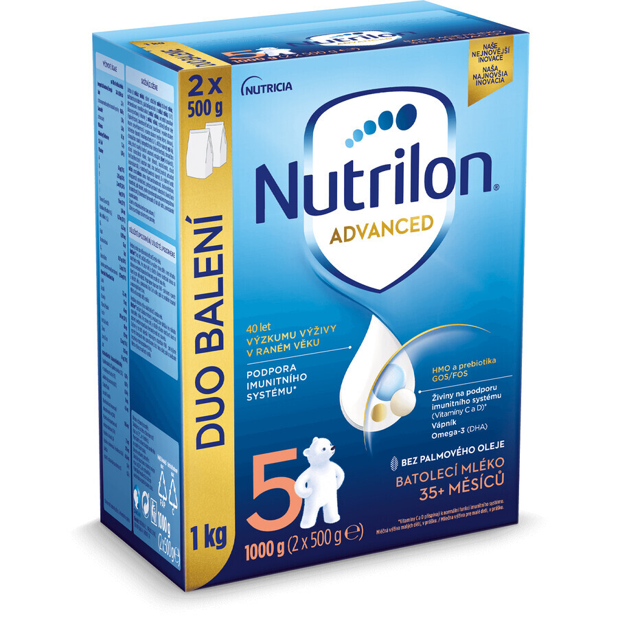 Nutrilon 5 lapte praf pentru sugari pulbere 1000 g