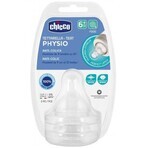 Chicco Perfect 5/Benessere Fisiologico succhietto per biberon 6m+ 2 pz.