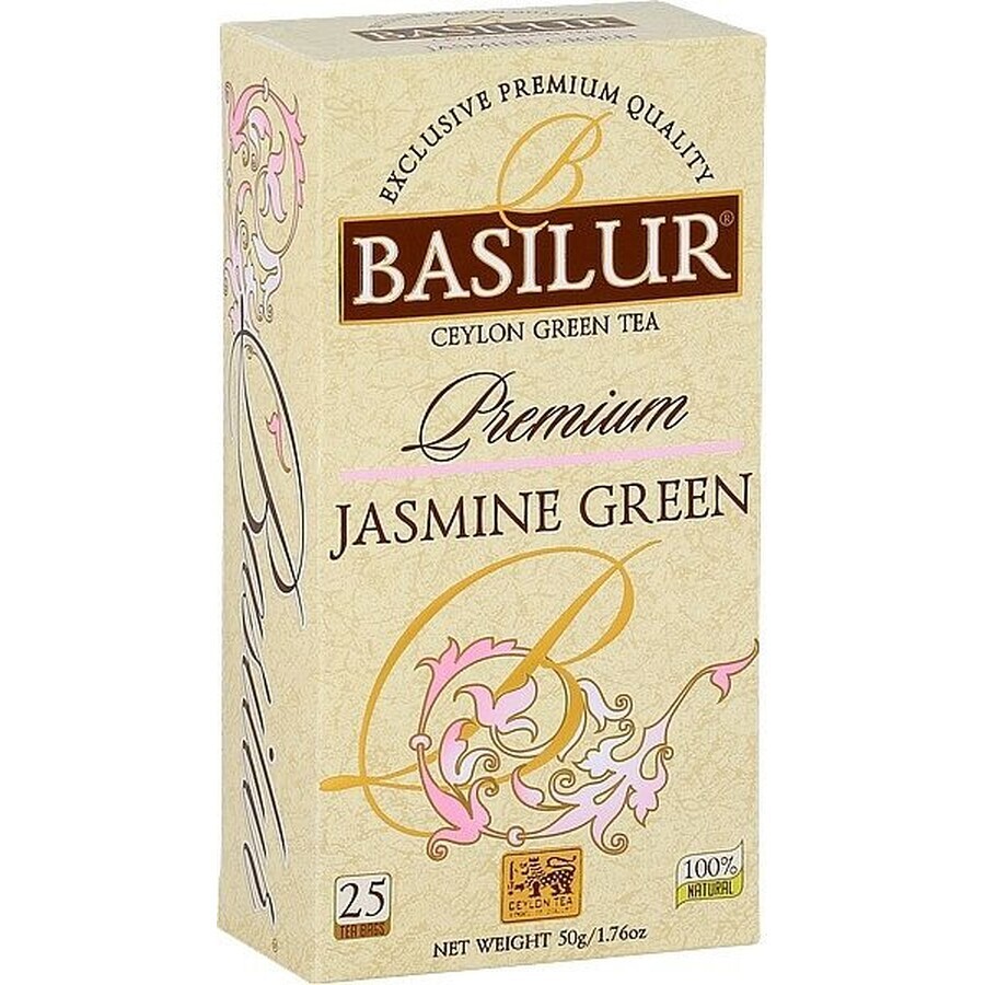 Basilur Premium Grüner Jasmin 25 x 2 g