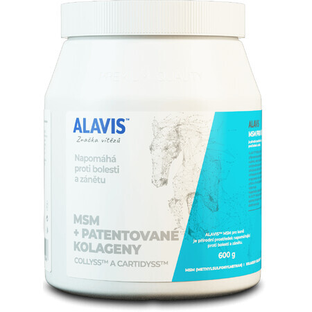 Alavis MSM + PATENTED COLAGENS for horses 600 g