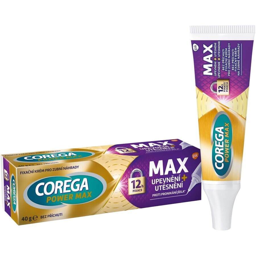 Corega Power MAX fixation + scellement 40 g