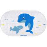 Canpol babies Tapis de bain antidérapant LOVE&SEA bleu, 1 pc