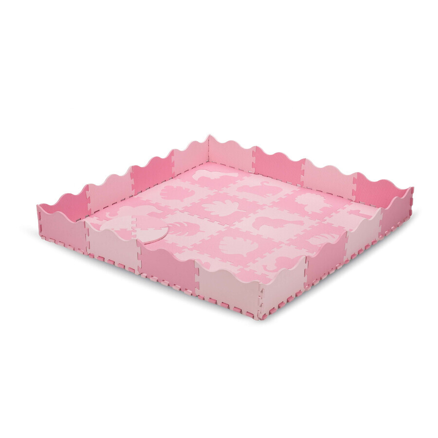 Tapis de jeu MoMi ZAWI 16 pièces en mousse rose