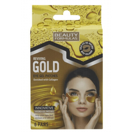 BeautyFormulas Collagen Eye Gel Masks 6 pairs 2 x 6 pcs