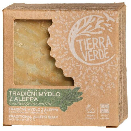 Seife Tierra Verde Aleppo 5% in einer Schachtel 190 g