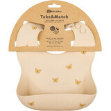 Petite&Mars Take&Match Sand Butterflies 6m+ Silicone Baby Bath