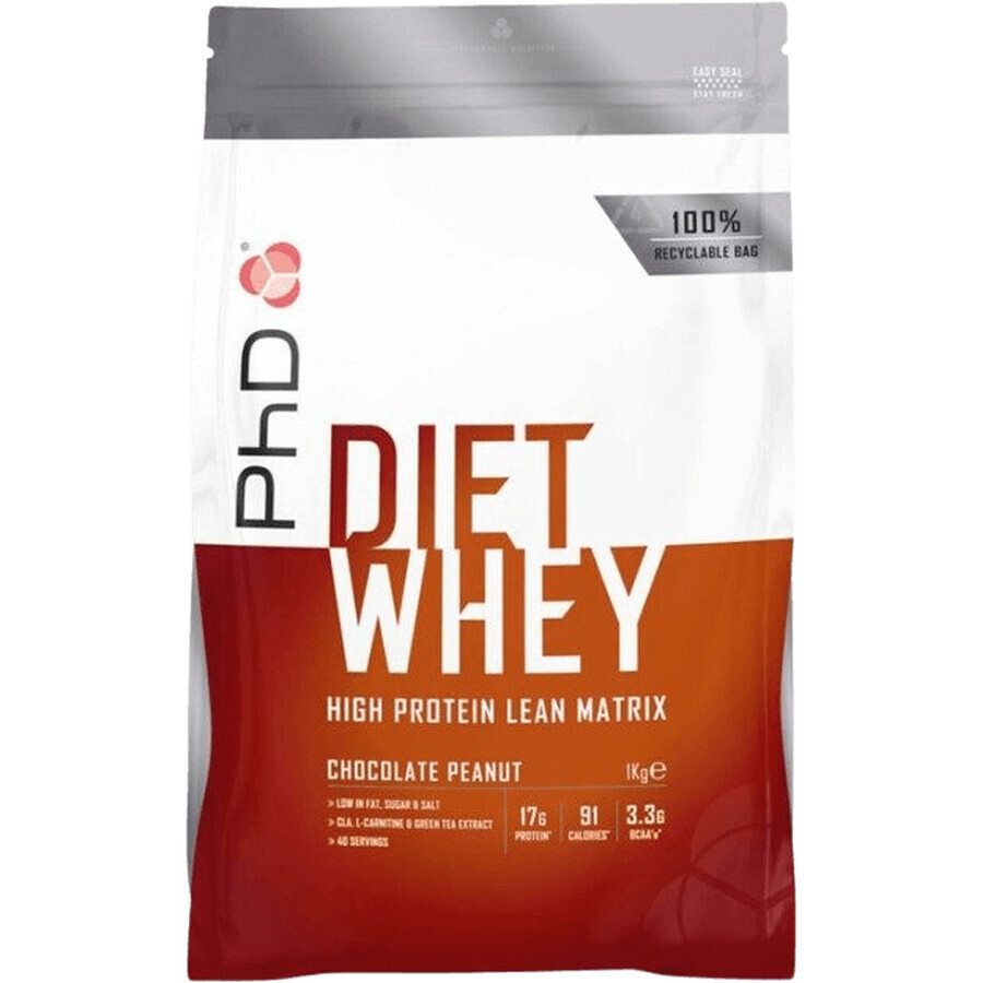 PhD Nutrition Diet Whey Whey Chocolate Nut 1 kg