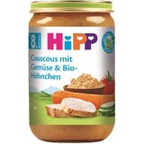 HiPP Cuscús ecológico con verduras y pollo 220 g