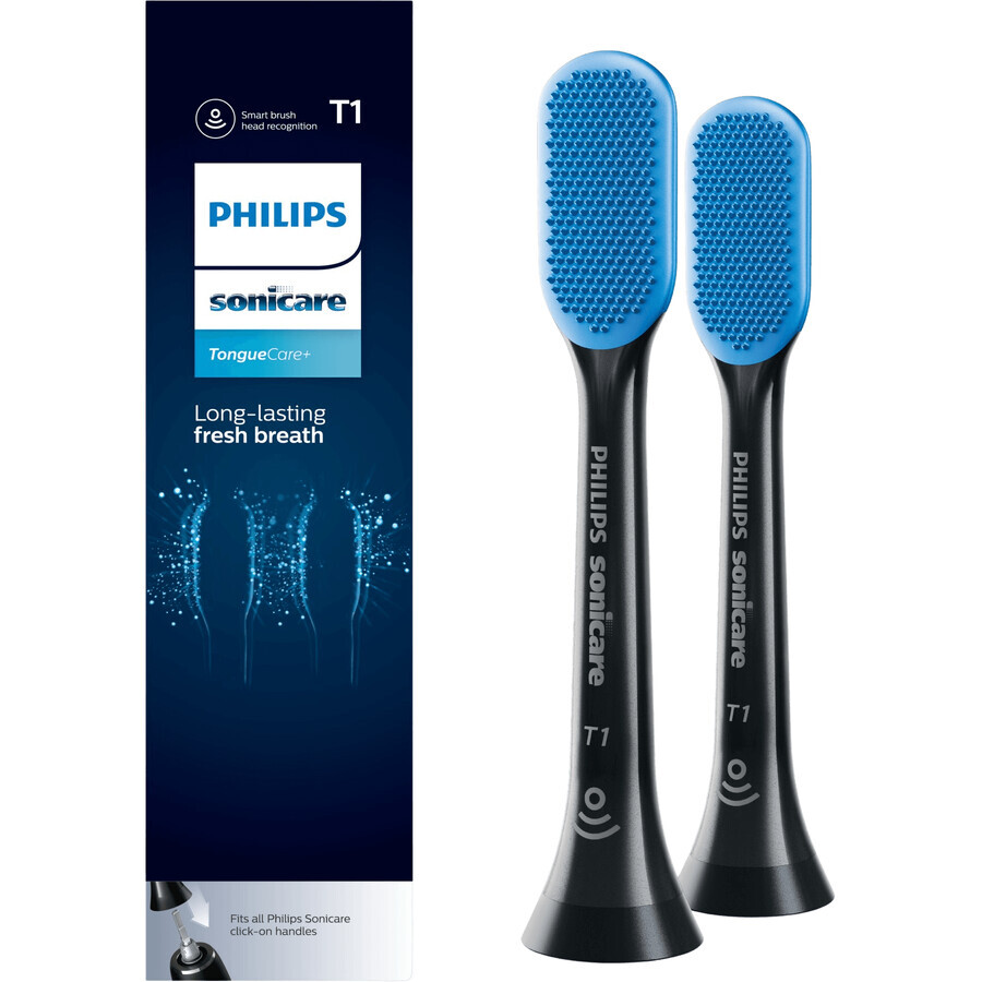 Philips Sonicare TongueCare+ TongueCare+ negro HX8072/11 Capuchón lingual 2 unidades