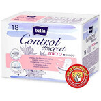 Tampones micro urológicos Bella Control Discreet 18 uds.