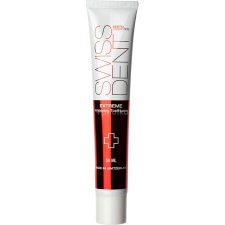 Swissdent EXTREME Pâte blanchissante intensive 50 ml