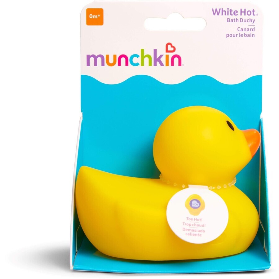 Canard de bain Munchkin avec capteur de température