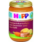 HiPP Little Gourmet Patatas ecológicas con romero, zanahorias y ternera ecológica 220 g