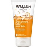 Weleda Happy Orange 2-en-1 Crème de douche et shampooing 150 ml