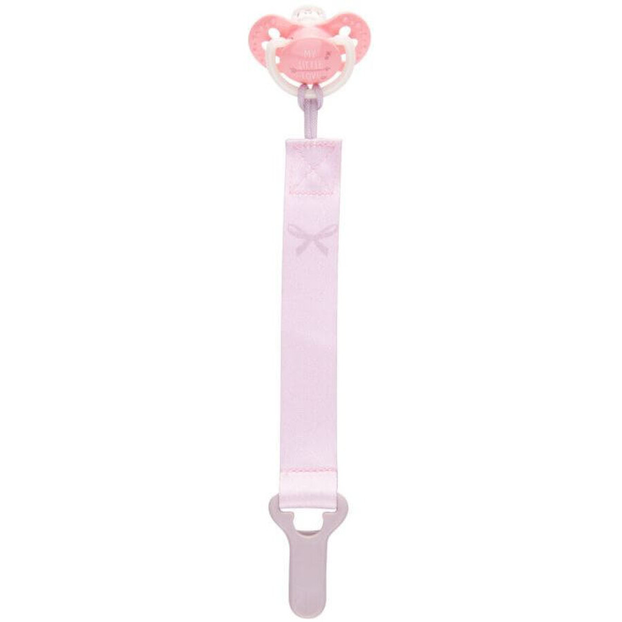 LOVI Ruban de sucette de douche pour bébé avec clip, fille