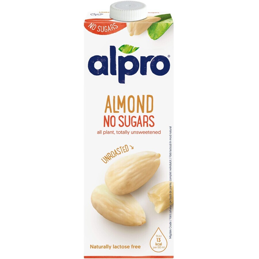 Alpro băutură de migdale neîndulcite - neprăjite 1 l