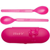 Juego de cucharas HiPP rosa 3 pcs